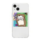 ウルモの休日の昼のウルモ犬 Soft Clear Smartphone Case