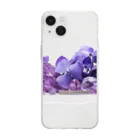 Lunatic-the-Jokersの[2月]February-Amethyst&Violet Soft Clear Smartphone Case