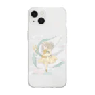 森田涼花のHappyNewYear2024 Soft Clear Smartphone Case