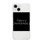 たあさむ@カウンセラーのMerry Christmas！ Soft Clear Smartphone Case