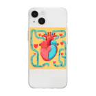 Koh!のどくどく。 Soft Clear Smartphone Case