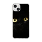 ねこねこのBlack cat　黒猫 Soft Clear Smartphone Case