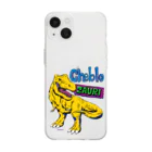 CHEBLOのZAURI △Yellow▼ Soft Clear Smartphone Case