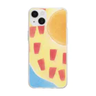 my pastel（いしはら　まさこ）の田舎の子供グッズ。 Soft Clear Smartphone Case