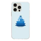 Teal Blue CoffeeのDo the dishes Soft Clear Smartphone Case