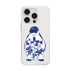 ヤママユ(ヤママユ・ペンギイナ)の-042518-World Penguins Day Soft Clear Smartphone Case
