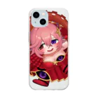 個人Vtuberテンタクル七海ショップSUZURI支店のぺったんテンタクル七海 Soft Clear Smartphone Case