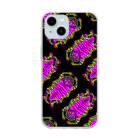 中華呪術堂（チャイナマジックホール）のPsychedelic Tigers Soft Clear Smartphone Case