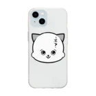 二頭身キャラが好きですのえっ！！いぬです Soft Clear Smartphone Case