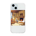 cameron2のぬくもりん Soft Clear Smartphone Case