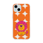 ねこじゃらしのカラフルな猫科動物 -colorful felines- Soft Clear Smartphone Case