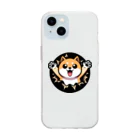 ショップリトのしば犬きくまるグッズ Soft Clear Smartphone Case