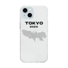 taisetsuna_kinenbiのTOKYO2024 Soft Clear Smartphone Case