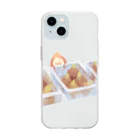 amuのひょこりイチジクちゃん Soft Clear Smartphone Case