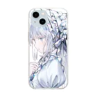 libre1907のガラスの帽子 Soft Clear Smartphone Case