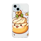 姫とすずり。のスイートスマイル ソフトクリアスマホケース