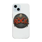 キャプテン カエルのROCKな山脈 Soft Clear Smartphone Case