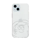 こうき、しょっぴんぐのつかみねこ Soft Clear Smartphone Case