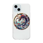 終わらない夢🌈の龍✨ Soft Clear Smartphone Case