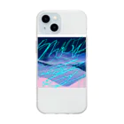 ZodyAのsnow angel Soft Clear Smartphone Case