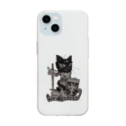 AXL CATのモルドレッド (AXL CAT) Soft Clear Smartphone Case