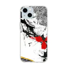 与一 （@yoichi.ArtRecord)のスマホケース『追憶』(Reminiscence) Soft Clear Smartphone Case