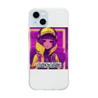 evahmonの光の戦士シリーズ・ひかりちゃん Soft Clear Smartphone Case