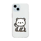 romiromi☆6363のROMIKUMA Soft Clear Smartphone Case