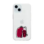 タカのどきどき赤いランドセル Soft Clear Smartphone Case