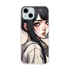 ミオンサクラギのブログサムネショップの地雷系女子 Soft Clear Smartphone Case