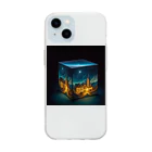 artcubeのnight cubeシリーズ Soft Clear Smartphone Case