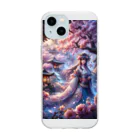 fujimominの幻想世界と美少女 Soft Clear Smartphone Case