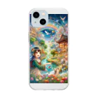 fujimominの幻想世界 Soft Clear Smartphone Case