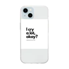 everyday offのI cry a lot,okay? Soft Clear Smartphone Case