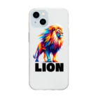 BLUEZZLYのLION2 Soft Clear Smartphone Case
