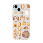 fig-treeのBAKERY_GL　スマホケース Soft Clear Smartphone Case