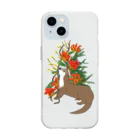 MUGItoMOCOのツメナシカワウソ Soft Clear Smartphone Case