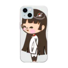 ゆーちゃんのおえかきの鶴の恩返し(鶴ちゃん) Soft Clear Smartphone Case