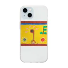 ぴくちゃー55のひとり Soft Clear Smartphone Case