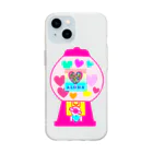 Ringoのガチャガチャ Soft Clear Smartphone Case