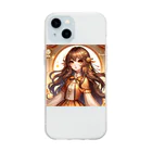 toko-tenの獅子座 Soft Clear Smartphone Case