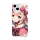 mihhyのうさ乙女。 Soft Clear Smartphone Case