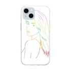 Charmantの自信と魅力 Soft Clear Smartphone Case