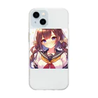 美少女アイテム専門店の美少女⑥ Soft Clear Smartphone Case