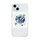 BochiBoochi-walkerのジオメトリーA25 Soft Clear Smartphone Case