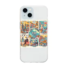 べっちまる | おでかけの流儀のTIP ABROAD Soft Clear Smartphone Case