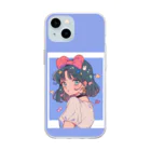 reとのりぼん Soft Clear Smartphone Case
