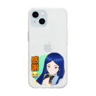 CASPROSTORESのYouTubeアニメ『俺ドル』LINEスタンプキャラグッズ きょんきょんB Soft Clear Smartphone Case