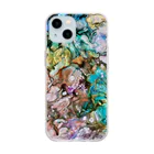 彩雲のKOUSEKI Soft Clear Smartphone Case