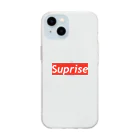 偽ブランドのSuprise Soft Clear Smartphone Case